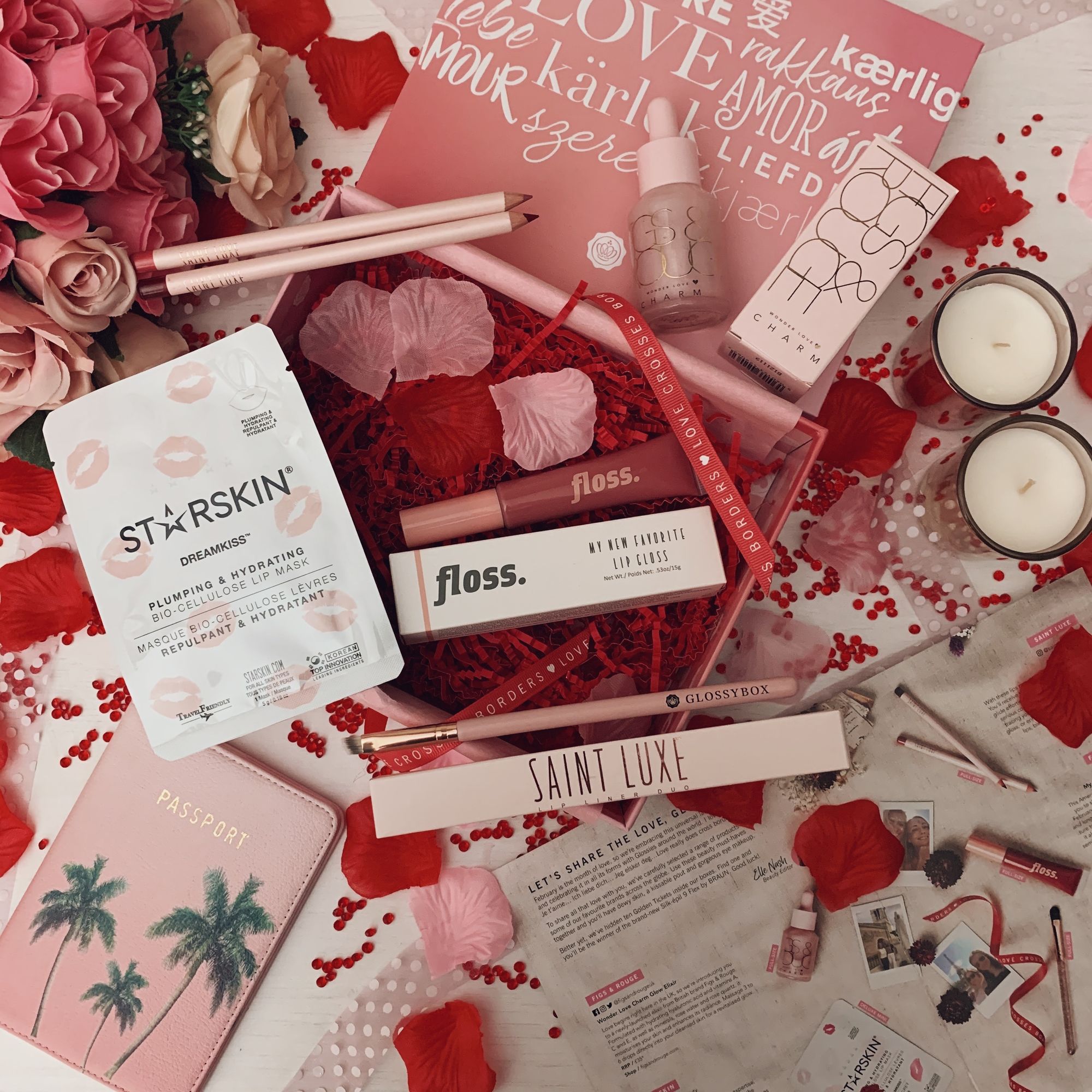 Glossybox Review Love Crosses Borders February 2020 - Miss Boux