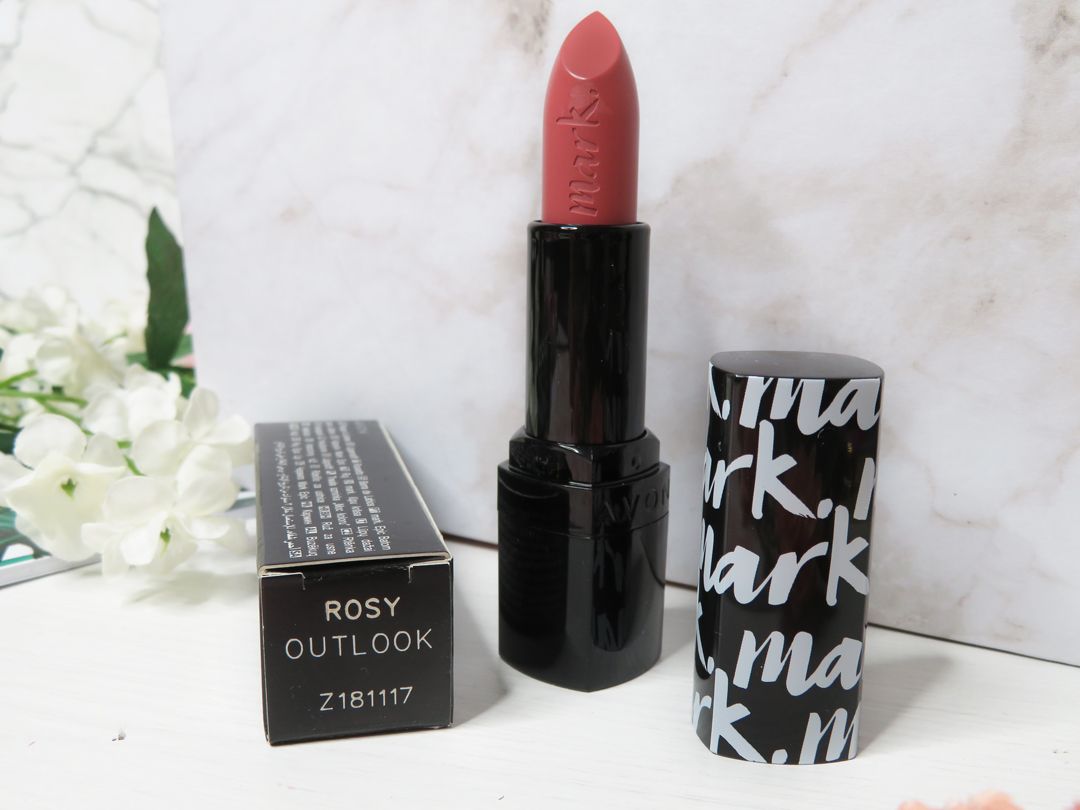 Rosy Outlook - Avon Mark Epic Lipsticks - Miss Boux