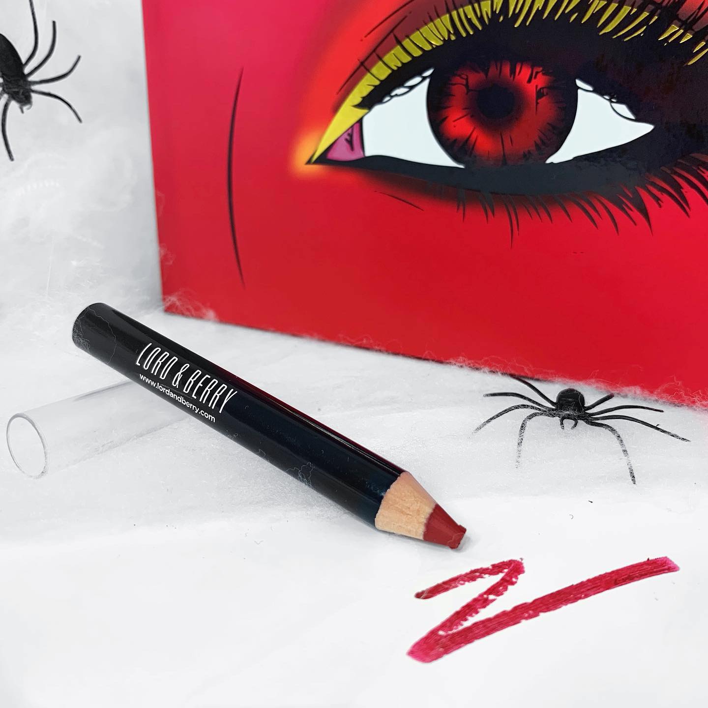 Lord & Berry Maximatte Lipstick Crayon - Devil Red - - Glossybox Halloween Devil Edit October 2019 - Miss Boux