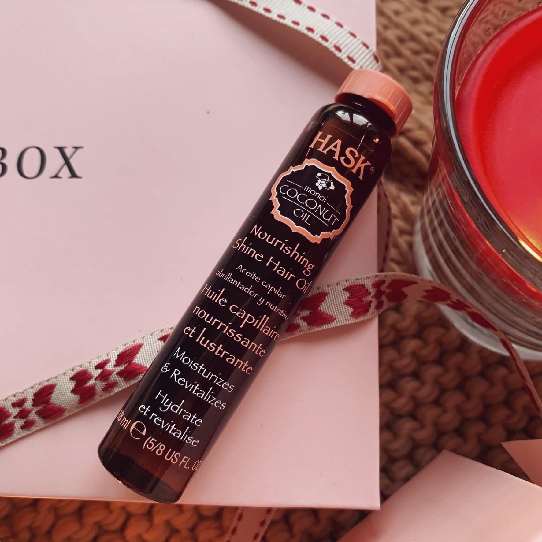 Hask Exotics Hair Oil - November 2019 Glossybox Review - Miss Boux