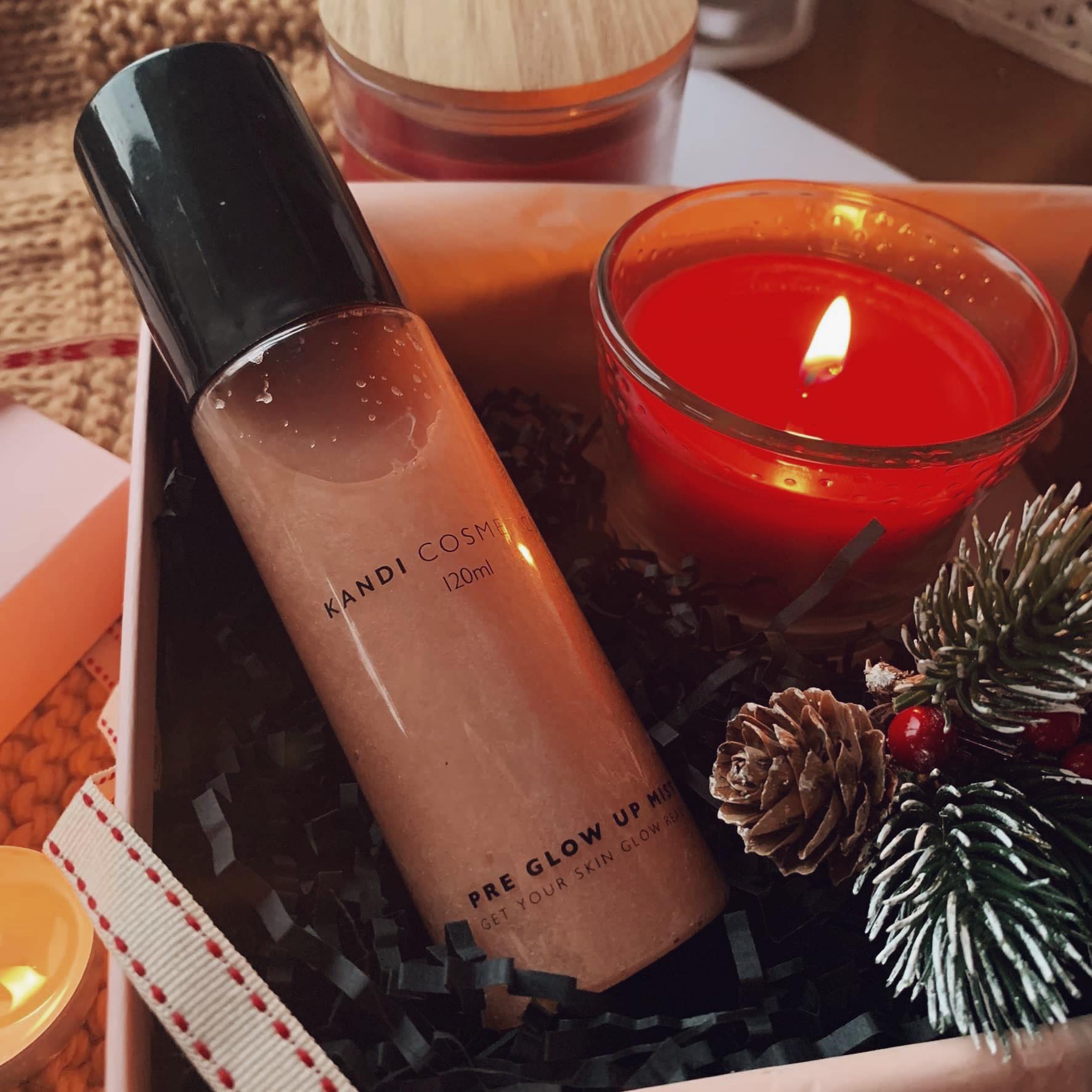 Kandi Cosmetics Glow Up Primer and Setting Spray - November 2019 Glossybox Review - Miss Boux