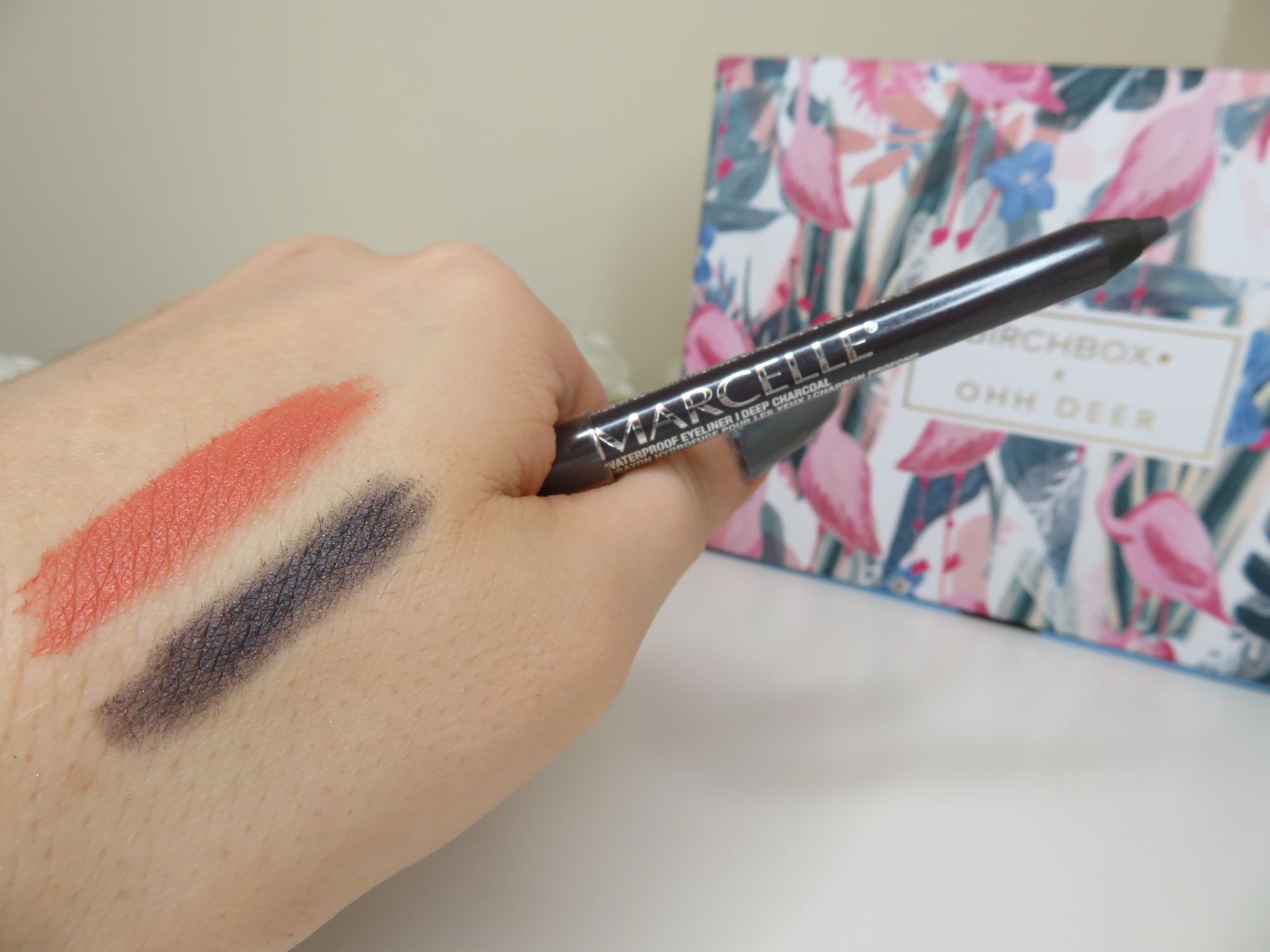 Marcelle Waterproof Eyeliner Charcoal - Birchbox Review January 2018 - Miss Boux