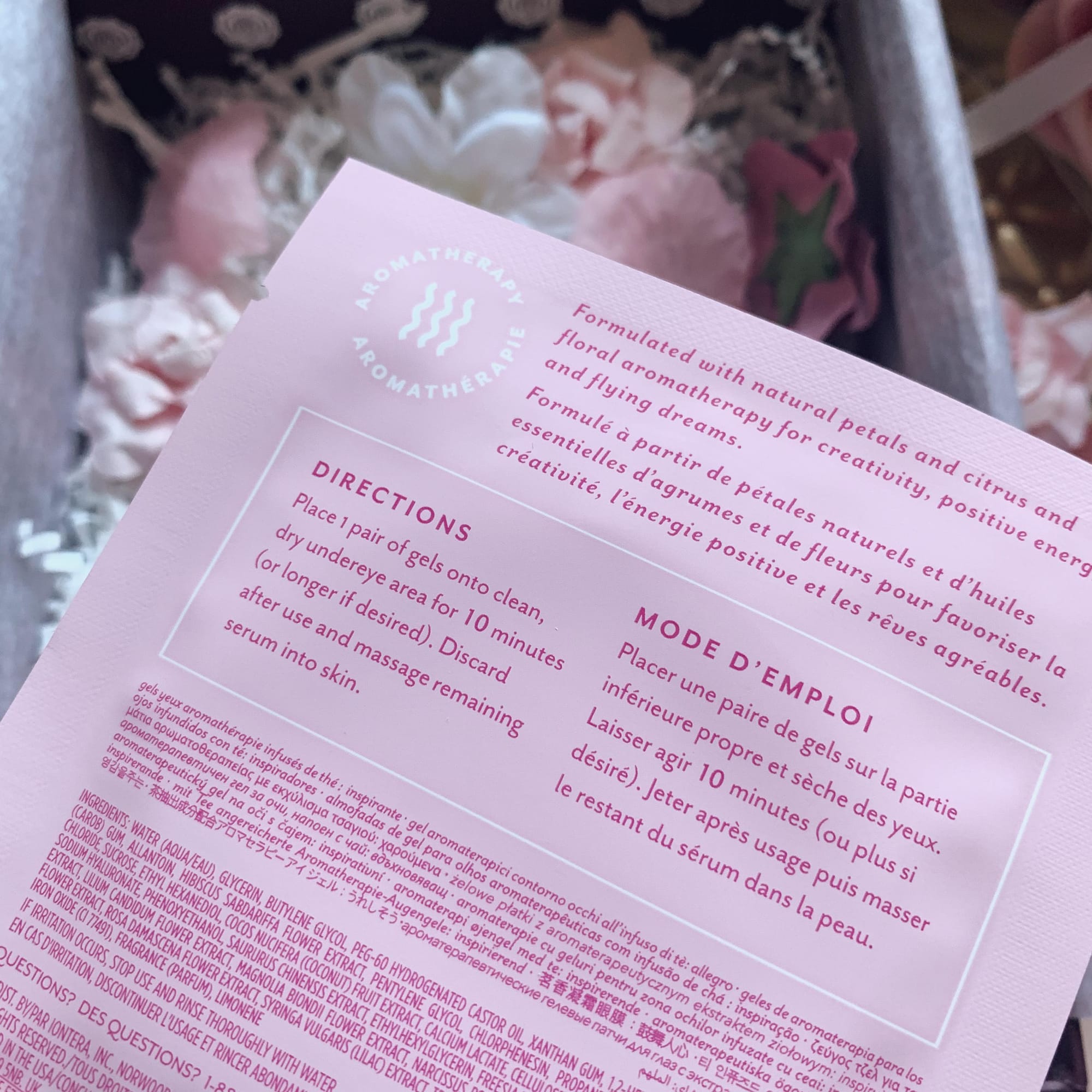 Patchology Mood Patch Happy Place Eye Gels - Only For You - Limited Edition Mother's Day Glossybox 2020 Review - Miss Boux