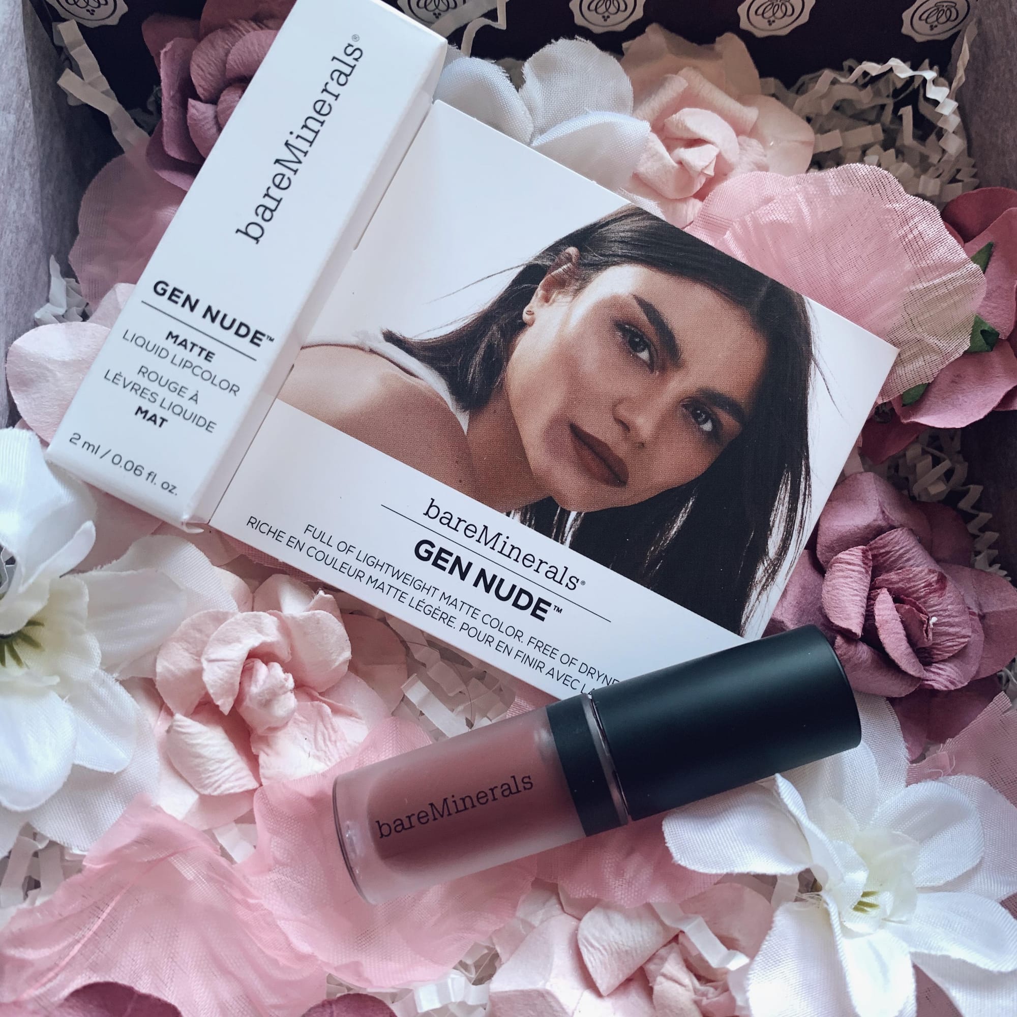 Bare Minerals Gen Nude Matte Liquid Lipstick - Only For You - Limited Edition Mother's Day Glossybox 2020 Review - Miss Boux