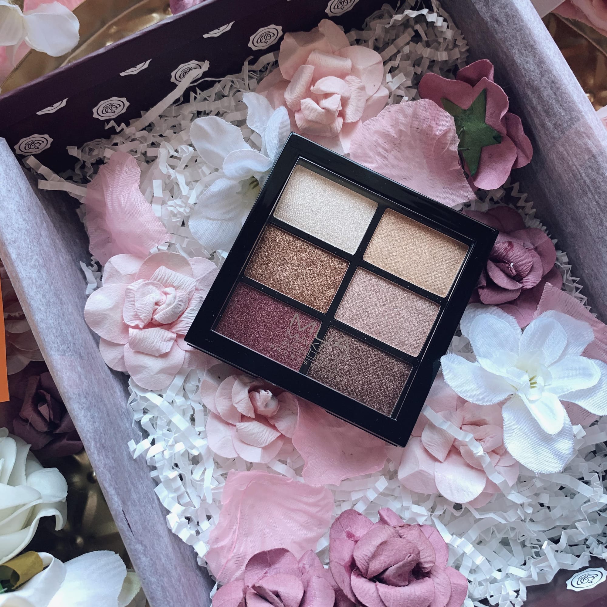 MUA Makeup Academy Pro 6 Shade Eyeshadow Palette - Only For You - Limited Edition Mother's Day Glossybox 2020 Review - Miss Boux