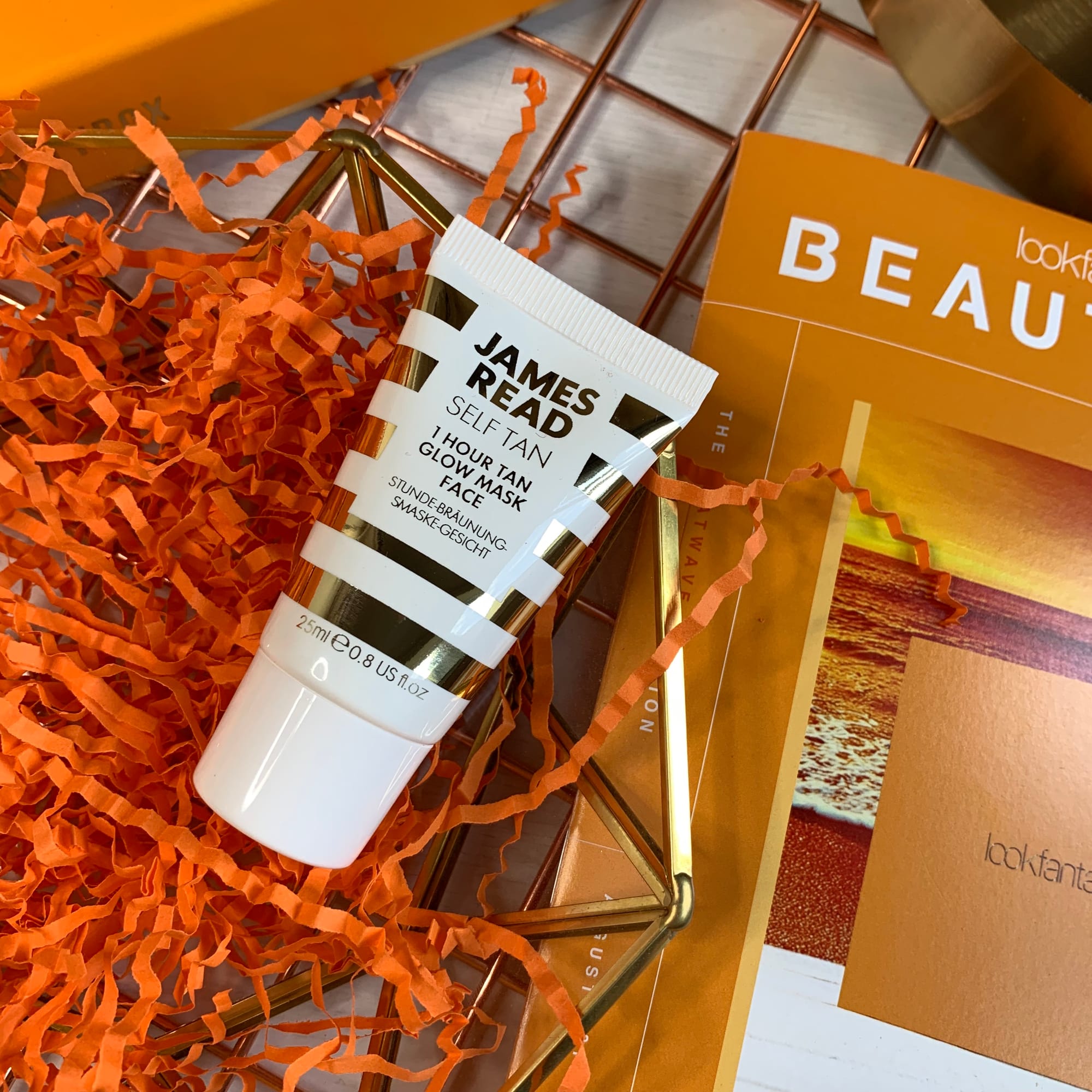 James Read 1 Hour Glow Self Tan Face - Look Fantastic Beauty Box Review - August 2019 - Miss Boux