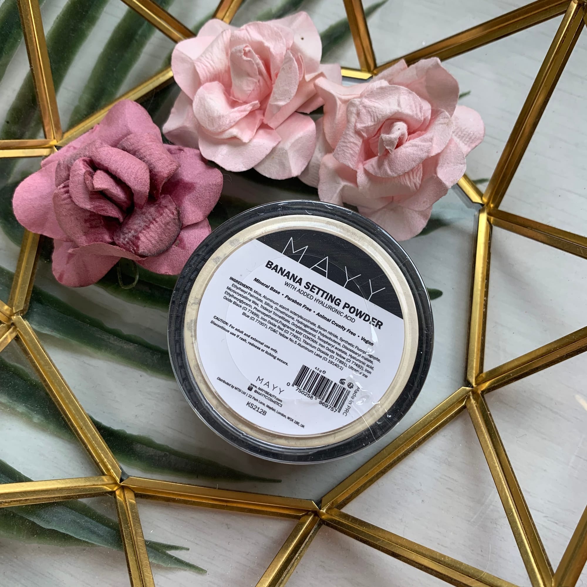 Mayy Banana Setting Powder - Glossybox September 2019 Delicious Beauty - Miss Boux