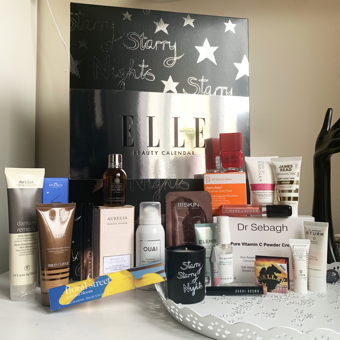 ELLE Magazine Beauty Advent Calendar 2020 Unboxing