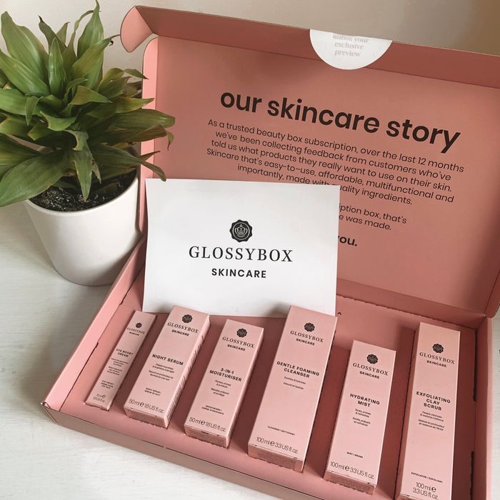 Glossybox Launch Glossybox Skincare Line