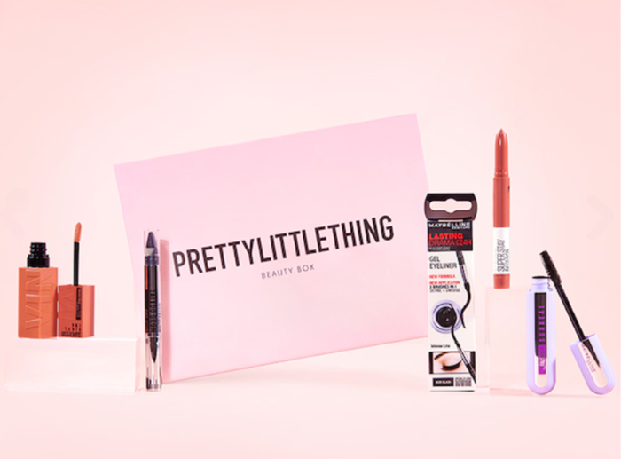 PRETTYLITTLETHING X Maybelline Exclusive Beauty Box