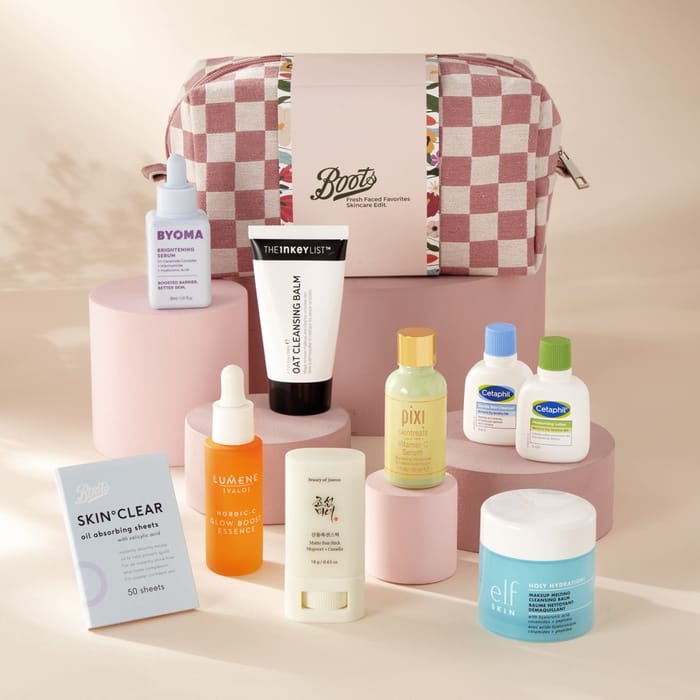 *New* Boots Fresh Faced Skincare Edit 2025